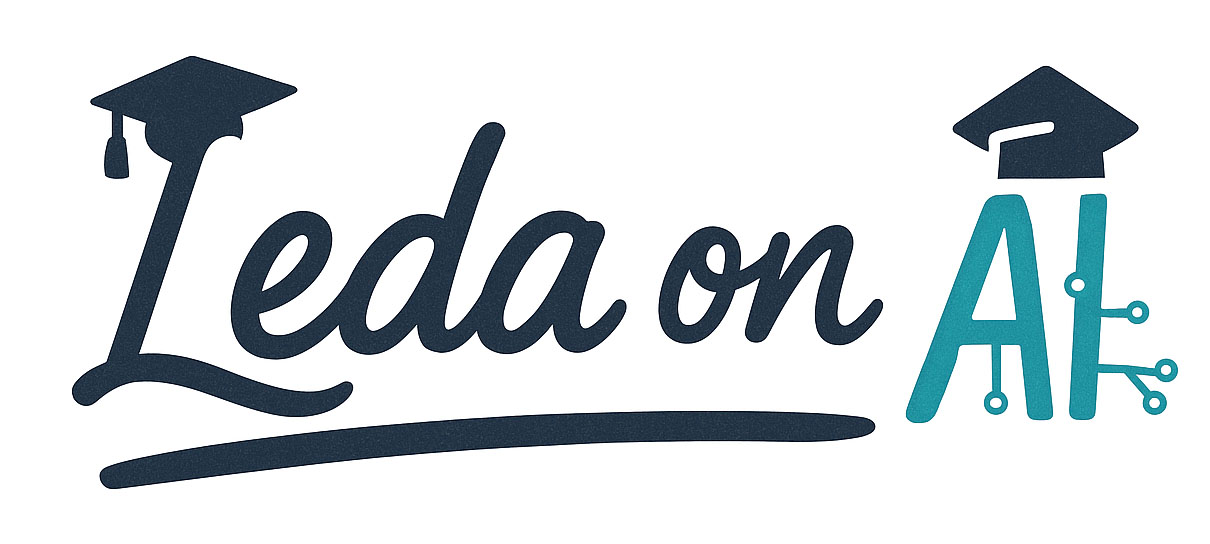 Leda on AI Logo